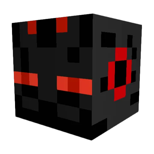 ECpjzjz Minecraft avatar head, 3D render