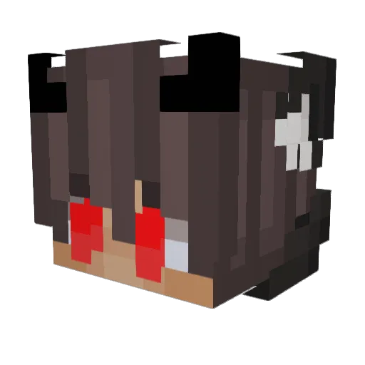 EDEOOGame Minecraft avatar head, 3D render