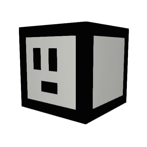 EDGEXRS Minecraft avatar head, 3D render