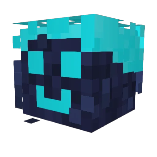 EDIISCOOL Minecraft avatar head, 3D render