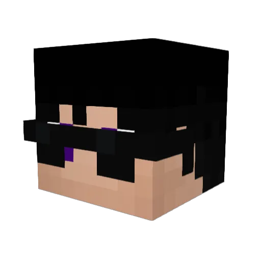 EDUARDOLUGO51 Minecraft avatar head, 3D render