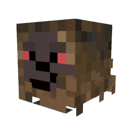 EETHOO Minecraft avatar head, 3D render