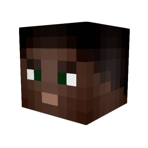EEricsin Minecraft avatar head, 3D render
