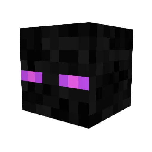 EFrizae Minecraft avatar head, 3D render