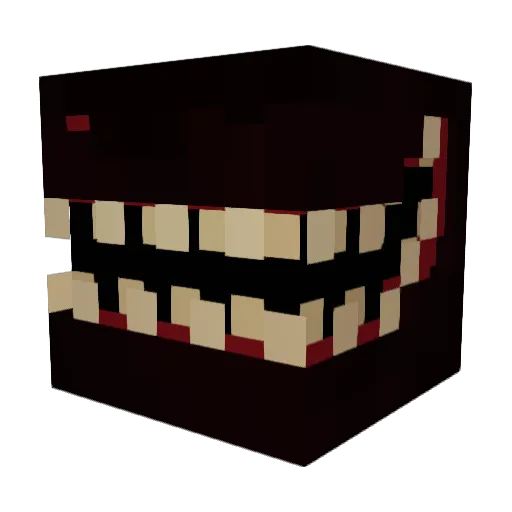 EGOISTSKAI Minecraft avatar head, 3D render