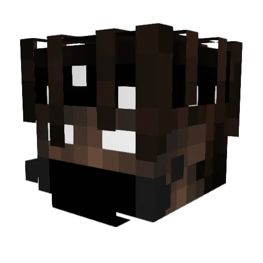 EGOIZM69 Minecraft avatar head, 3D render