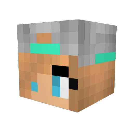 EHawk123 Minecraft avatar head, 3D render