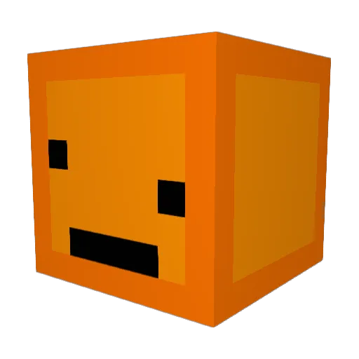 EHeehh Minecraft avatar head, 3D render