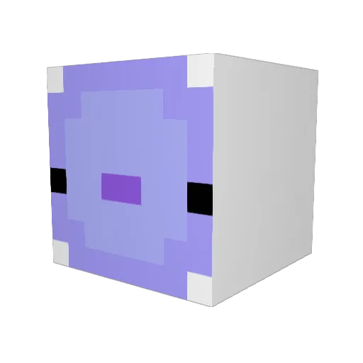 EINmalik2410 Minecraft avatar head, 3D render