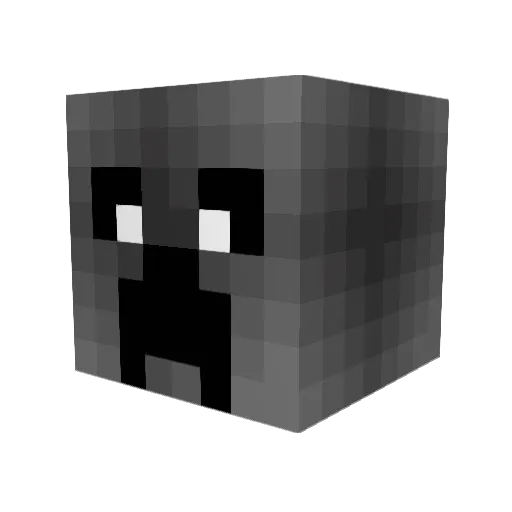 EJMendoza15 Minecraft avatar head, 3D render