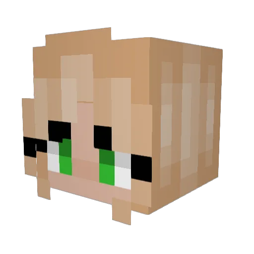 EJTheValor Minecraft avatar head, 3D render