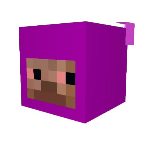 EKemm1 Minecraft avatar head, 3D render