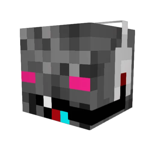 ELCbeatbox11 Minecraft avatar head, 3D render