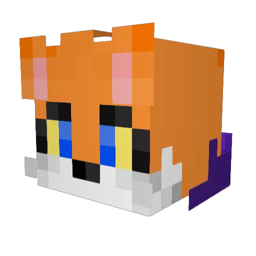 ELGATOCRAC_ Minecraft avatar head, 3D render