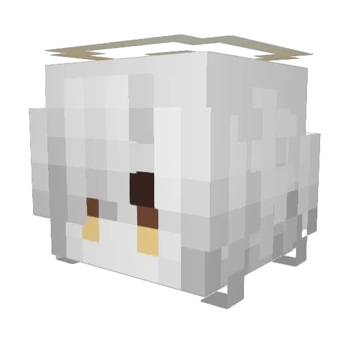 ELIAS86526543 Minecraft avatar head, 3D render