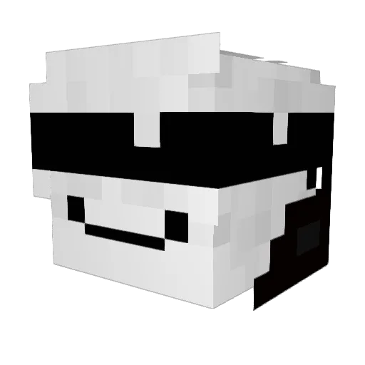 ELITEDRAGONyt Minecraft avatar head, 3D render