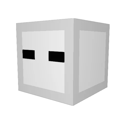 ELIi12_ Minecraft avatar head, 3D render