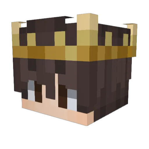 ELMASRICOLINO Minecraft avatar head, 3D render