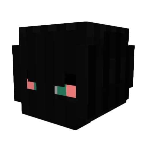 ELOELOELOELOELO Minecraft avatar head, 3D render