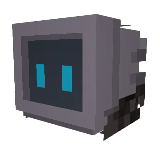 EL_CAMP0 Minecraft avatar head, 3D render