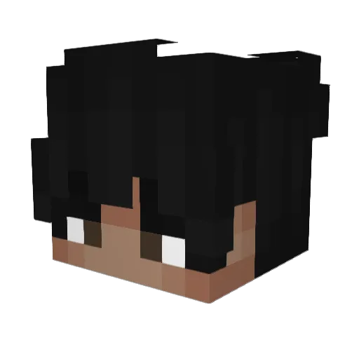 EL_Hugo08 Minecraft avatar head, 3D render