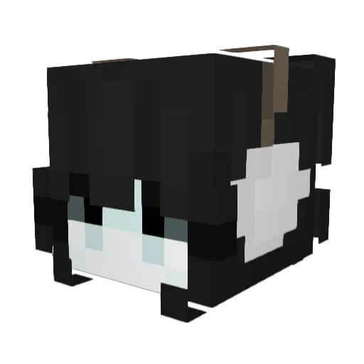 EL_Jasmina Minecraft avatar head, 3D render