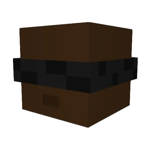 EL_MAGO_PIS Minecraft avatar head, 3D render