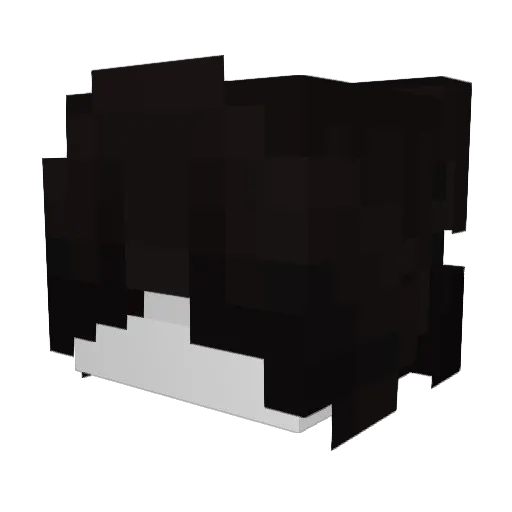 EL_PanteraJa Minecraft avatar head, 3D render