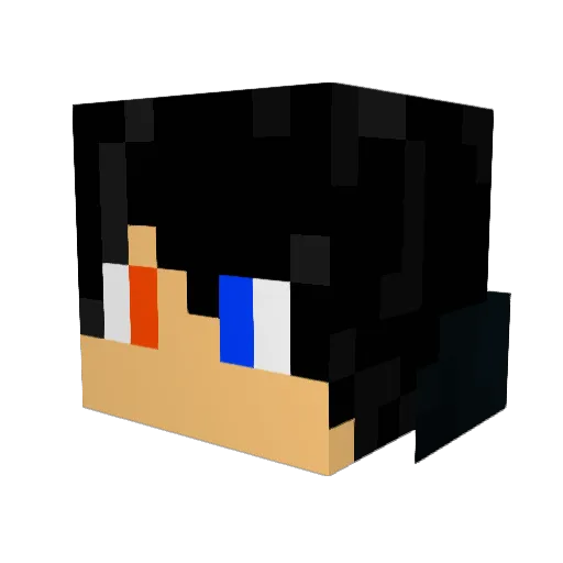 EL_Pedro__ Minecraft avatar head, 3D render
