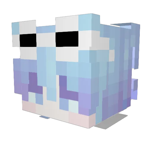 EM4NUEL05 Minecraft avatar head, 3D render