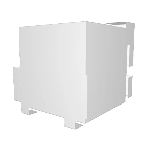 EMANSYLAT Minecraft avatar head, 3D render