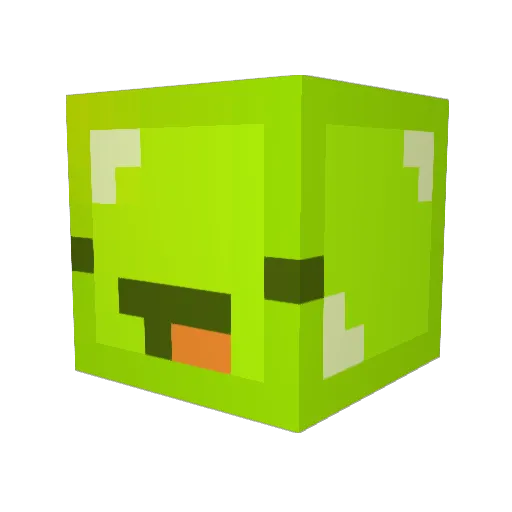 EMERS62 Minecraft avatar head, 3D render