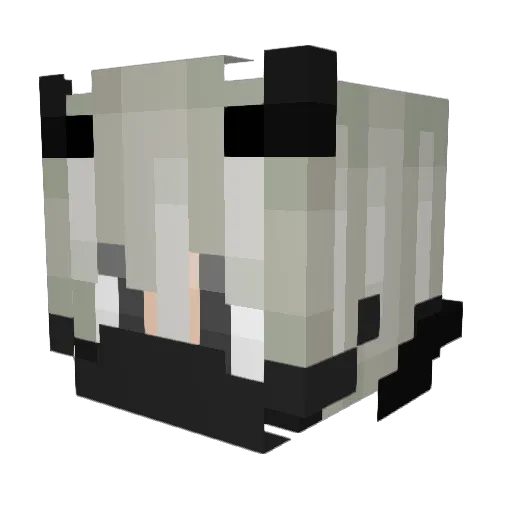 EMMANUEL0607 Minecraft avatar head, 3D render