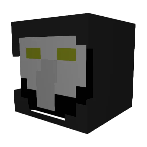EMPEREORDARKNESS Minecraft avatar head, 3D render