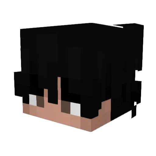 EMPolse Minecraft avatar head, 3D render