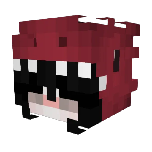 EMastros Minecraft avatar head, 3D render