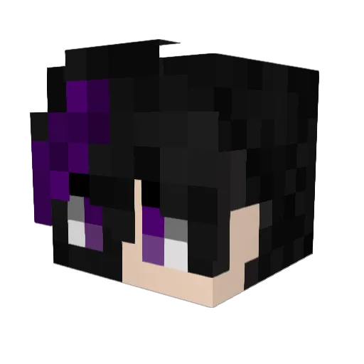 ENDERARTz Minecraft avatar head, 3D render