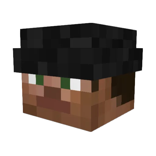 ENDY_MC Minecraft avatar head, 3D render