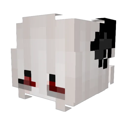 ENF_Painnesssss Minecraft avatar head, 3D render