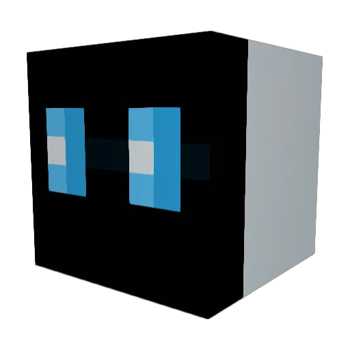 ENIKECM Minecraft avatar head, 3D render