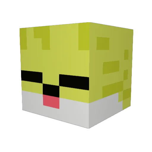 ENKGAMING Minecraft avatar head, 3D render