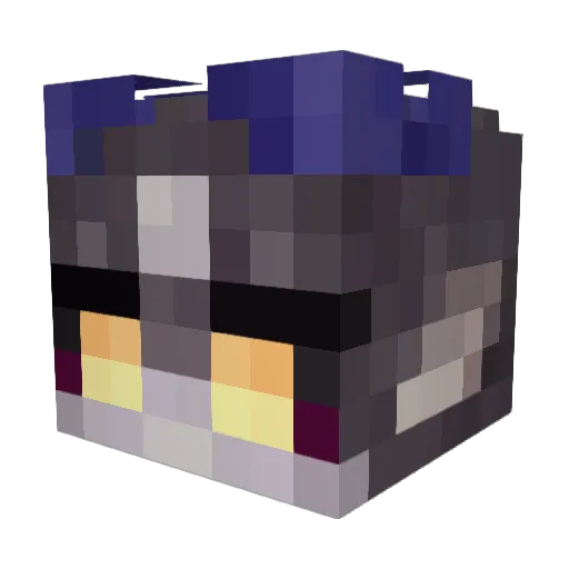 ENKO67 Minecraft avatar head, 3D render