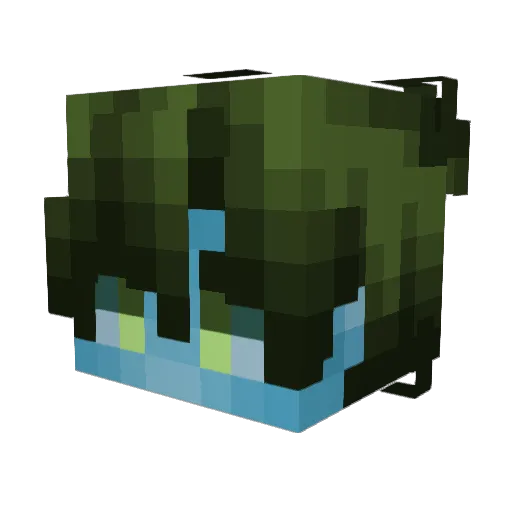 ENNIO_NNZ Minecraft avatar head, 3D render