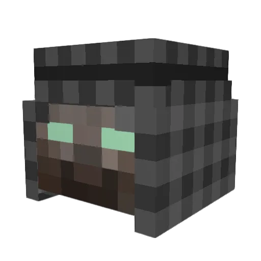 ENNOUSA007 Minecraft avatar head, 3D render
