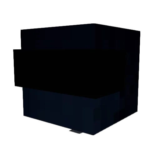 ENTOR07 Minecraft avatar head, 3D render