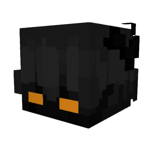 EOSBubba Minecraft avatar head, 3D render