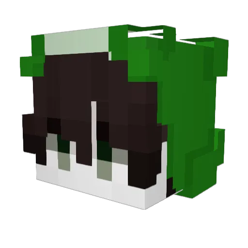 EOXideGamer Minecraft avatar head, 3D render