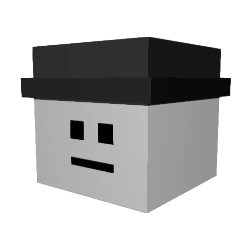 EOzi_ Minecraft avatar head, 3D render