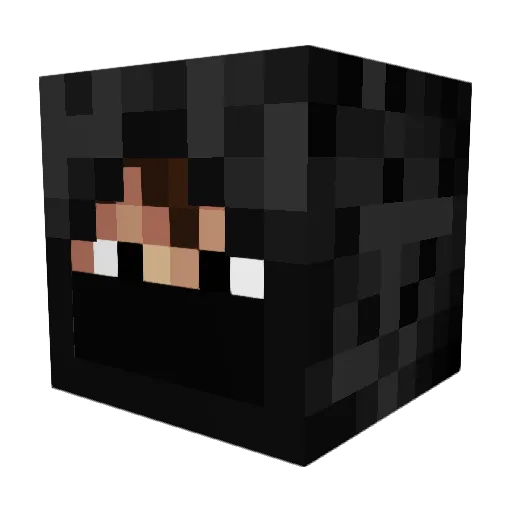 EPICTHIEF Minecraft avatar head, 3D render