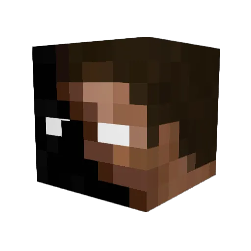 EPICTIONPvP Minecraft avatar head, 3D render